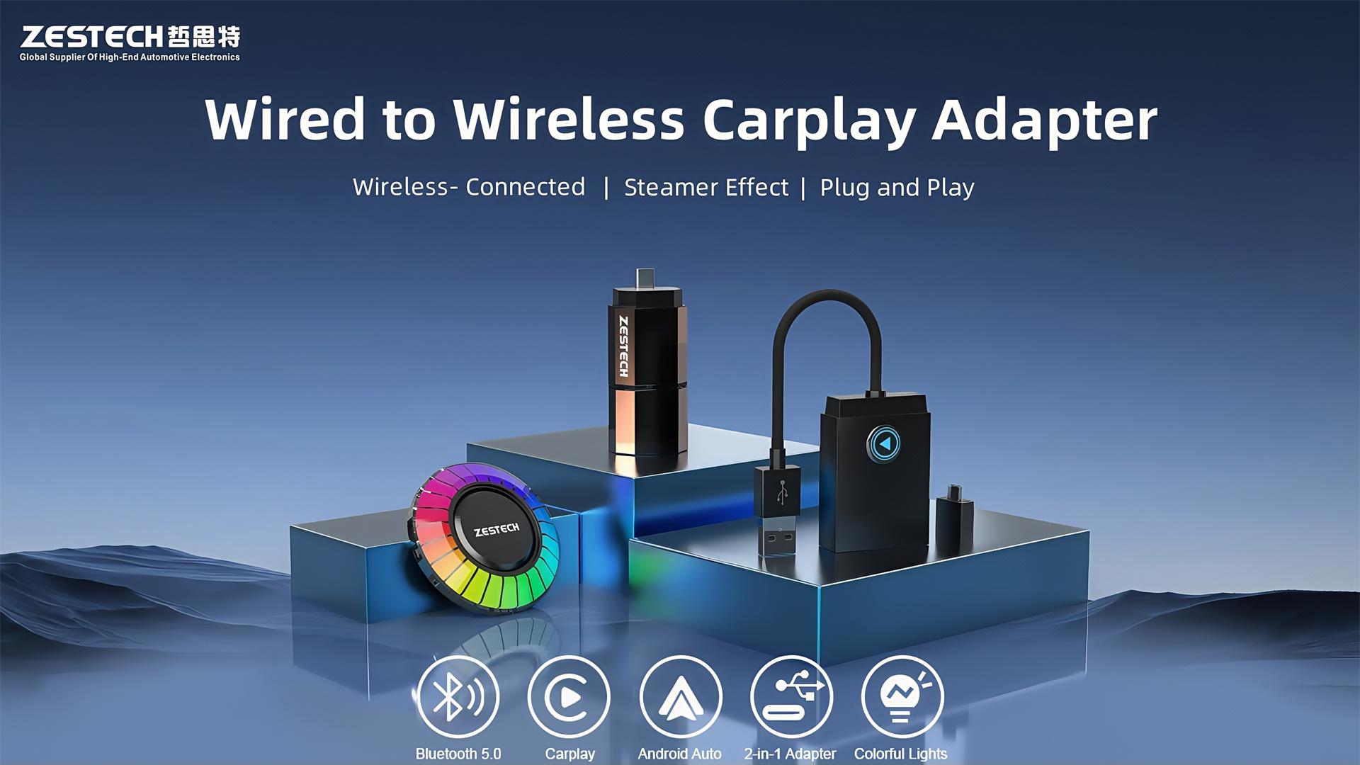 Wireless to Wired Carplay Box
